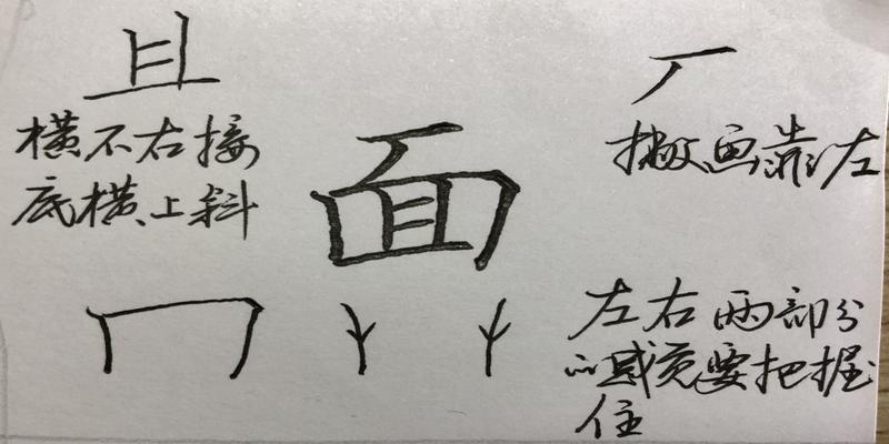 八字笔顺笔画怎么写(硬笔行书八字)