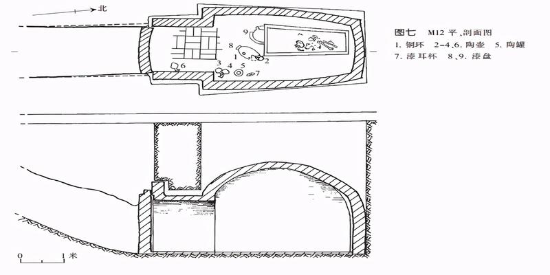古墓的墓道结构图(墓室的结构)