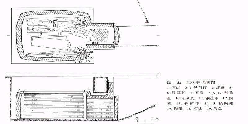 古墓的墓道结构图(墓室的结构)