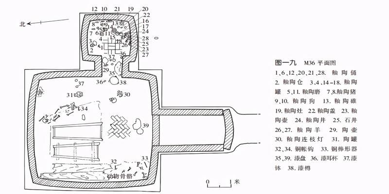 古墓的墓道结构图(墓室的结构)