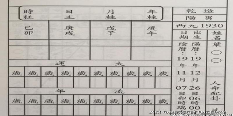 大运天干地支哪个力量大(大运干支一气)