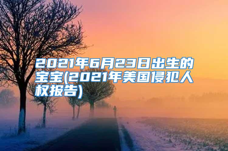 2021年6月23日出生的宝宝(2021年美国侵犯人权报告)