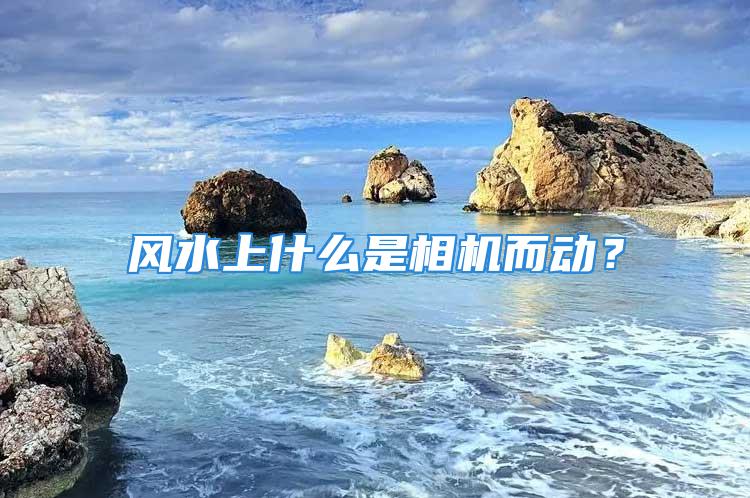 风水上什么是相机而动？