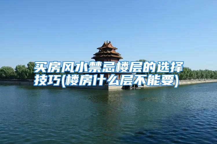 买房风水禁忌楼层的选择技巧(楼房什么层不能要)