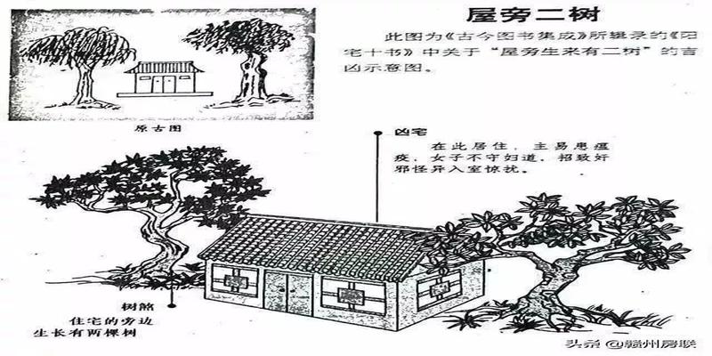 农村房屋风水禁忌与破解图解(50张漫画详解农村自建房风水)