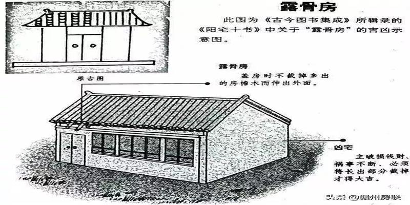 农村房屋风水禁忌与破解图解(50张漫画详解农村自建房风水)