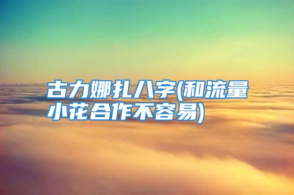 古力娜扎八字(和流量小花合作不容易)