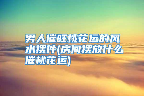 男人催旺桃花运的风水摆件(房间摆放什么催桃花运)