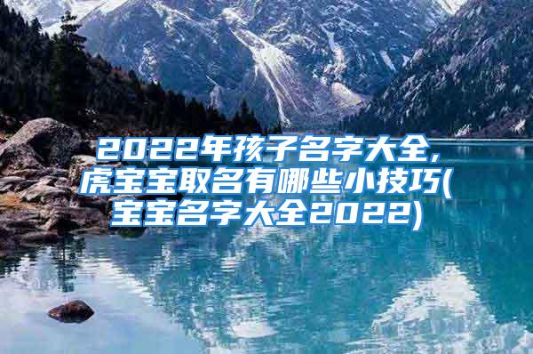 2022年孩子名字大全,虎宝宝取名有哪些小技巧(宝宝名字大全2022)