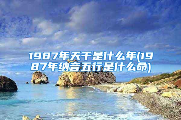 1987年天干是什么年(1987年纳音五行是什么命)