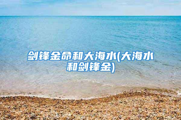 剑锋金命和大海水(大海水和剑锋金)