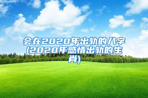 会在2020年出轨的八字(2020年感情出轨的生肖)