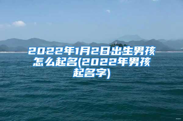 2022年1月2日出生男孩怎么起名(2022年男孩起名字)