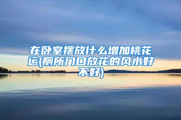 在卧室摆放什么增加桃花运(厕所门口放花的风水好不好)