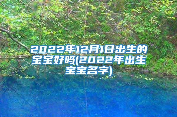 2022年12月1日出生的宝宝好吗(2022年出生宝宝名字)