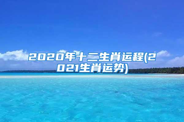 2O2O年十二生肖运程(2021生肖运势)