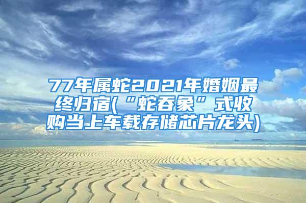 77年属蛇2021年婚姻最终归宿(“蛇吞象”式收购当上车载存储芯片龙头)