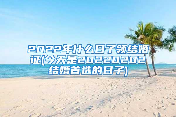 2022年什么日子领结婚证(今天是20220202结婚首选的日子)