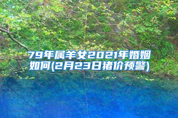 79年属羊女2021年婚姻如何(2月23日猪价预警)