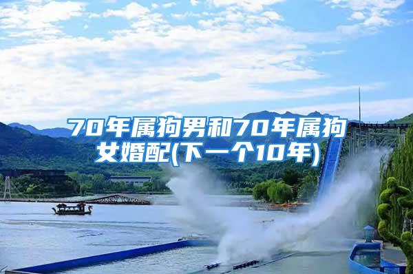 70年属狗男和70年属狗女婚配(下一个10年)