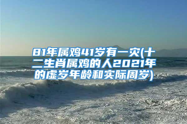 81年属鸡41岁有一灾(十二生肖属鸡的人2021年的虚岁年龄和实际周岁)