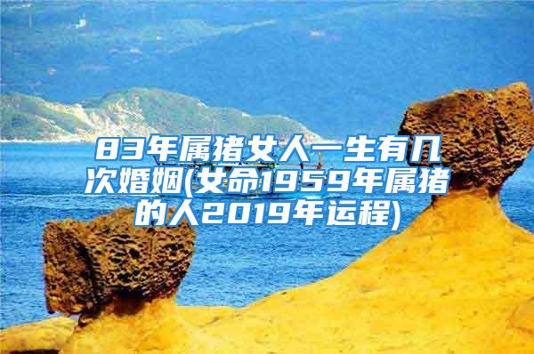 83年属猪女人一生有几次婚姻(女命1959年属猪的人2019年运程)