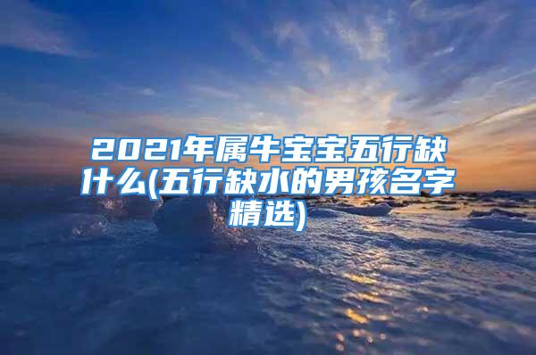 2021年属牛宝宝五行缺什么(五行缺水的男孩名字精选)