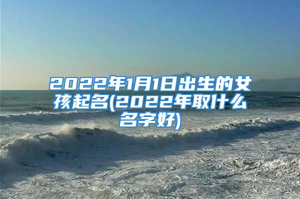 2022年1月1日出生的女孩起名(2022年取什么名字好)