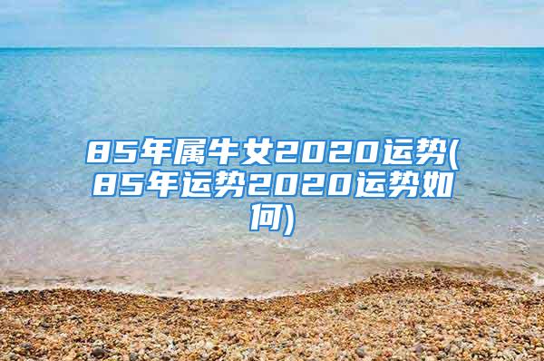 85年属牛女2020运势(85年运势2020运势如何)