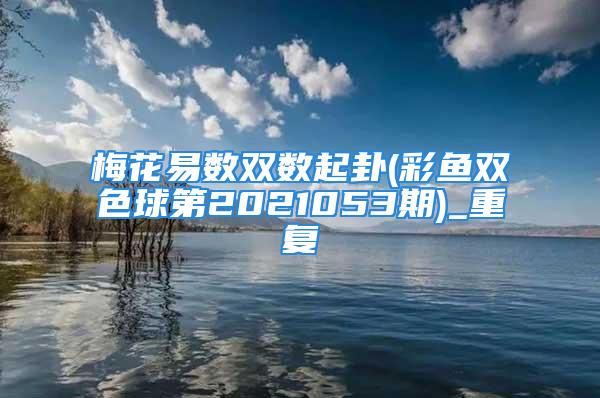 梅花易数双数起卦(彩鱼双色球第2021053期)_重复