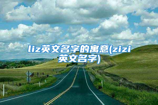 liz英文名字的寓意(zizi英文名字)