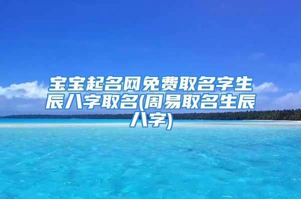 宝宝起名网免费取名字生辰八字取名(周易取名生辰八字)