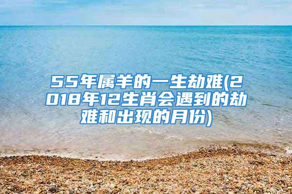 55年属羊的一生劫难(2018年12生肖会遇到的劫难和出现的月份)