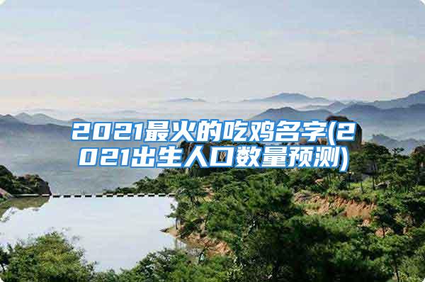 2021最火的吃鸡名字(2021出生人口数量预测)