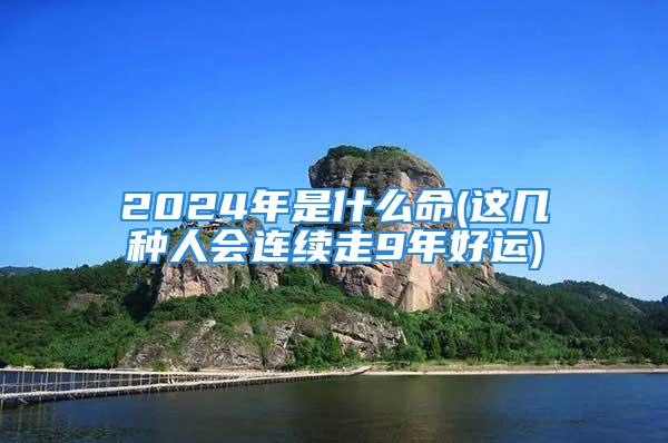 2024年是什么命(这几种人会连续走9年好运)