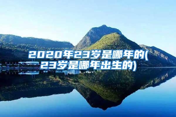 2020年23岁是哪年的(23岁是哪年出生的)