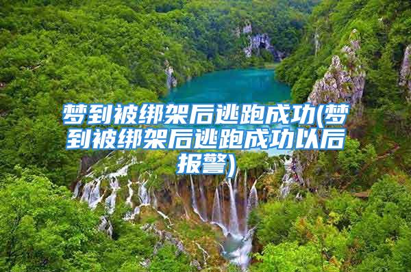 梦到被绑架后逃跑成功(梦到被绑架后逃跑成功以后报警)