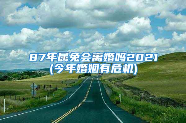 87年属兔会离婚吗2021(今年婚姻有危机)